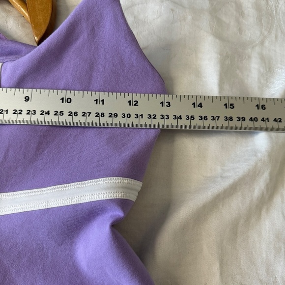 Lululemon Women's Purple Dance Strap Open Back Activewear Tank Top Size 6 - Picture 9 of 12
